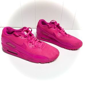 Nike Air Max 90 Women’s Hyper Hot Pink Limited Edition Hard to Find Size 9.5